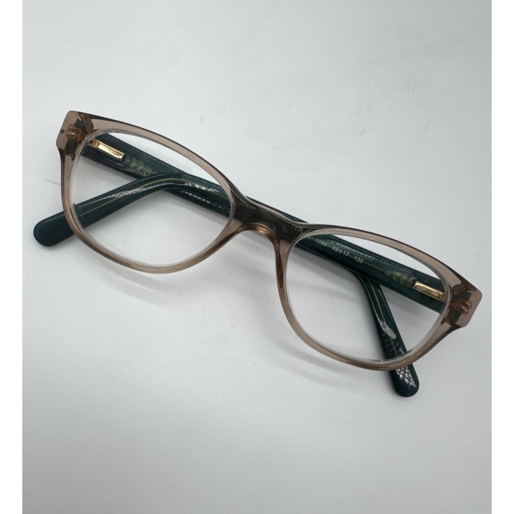 TORY BURCH TY2031 1164 49mm Brown Translucent Green Eyeglasses Frames Only